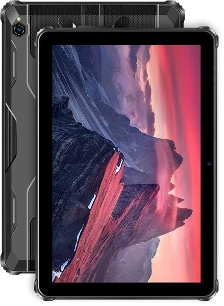 Rugged Tablet Oukitel RT9 4G 10 T606 6GB 256GB 11000-18W A14, Black [No Charger]