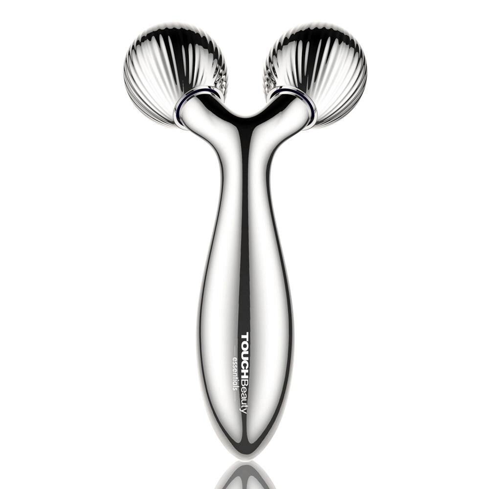 TOUCHBEAUTY 1613AS Masážní váleček na obličej stříbrný