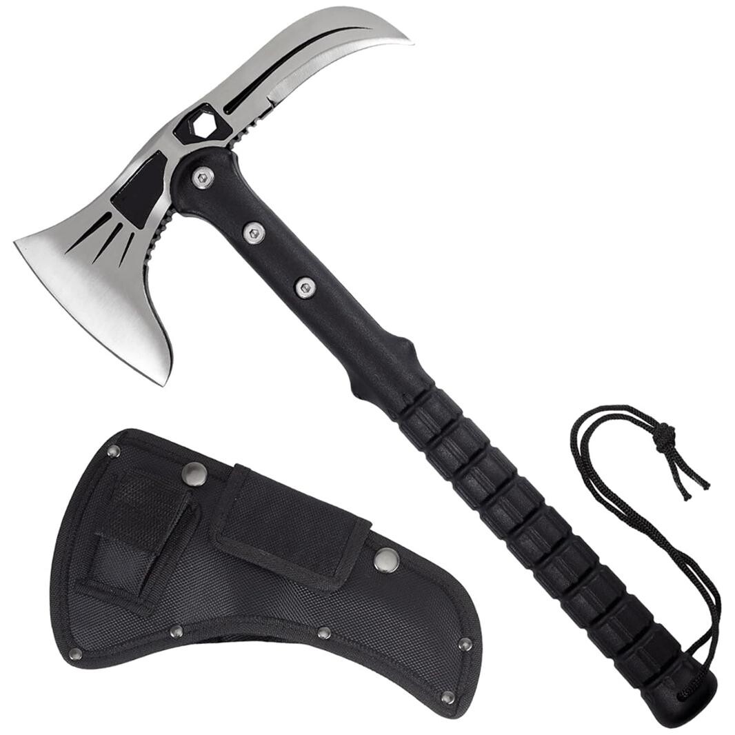 Taktická sekera s dvojím ostřím TOMAHAWK, 41 cm