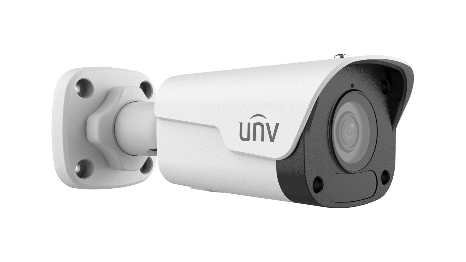 Uniview IPC2124LB-ADF40KM-H, 4MPx bullet, 84,1°, Smart IR 30 m, analýza člověk/vozidlo