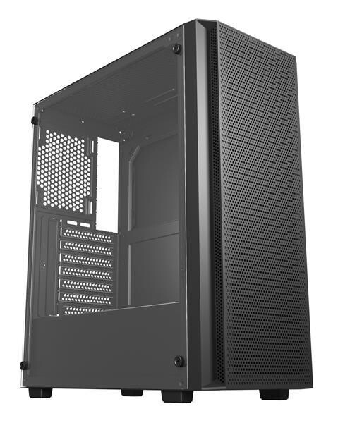 VeinX case BR15A Mid Tower, bez zdroje, 2x USB3.0, 1x USB2.0, 4x 120mm ARGB Fan, 1x ARGB Controller, černá