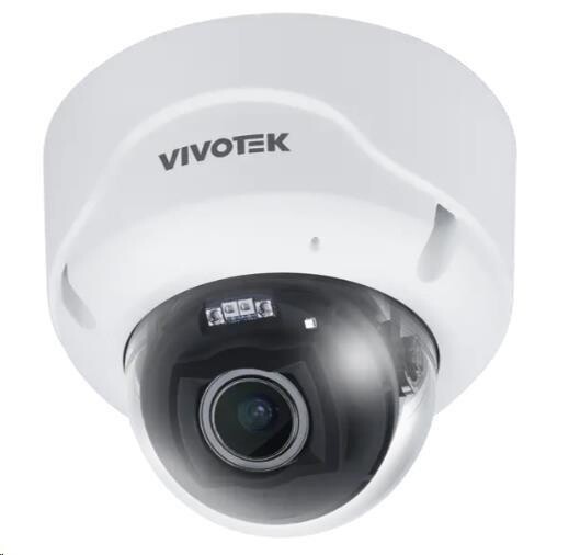 Vivotek FD9399-EHTV, IP kamera 8MPx dome, 4, 3-9, 8mm (110, 4-45, 1°), Smart IR 40 m, člověk/vozidlo, AI VCA analýzy