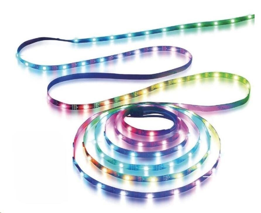 WG - Chytrý LED pásek WG16, 10 metrů, s ovladačem i aplikaci, IP 65, se síťovým adaptérem