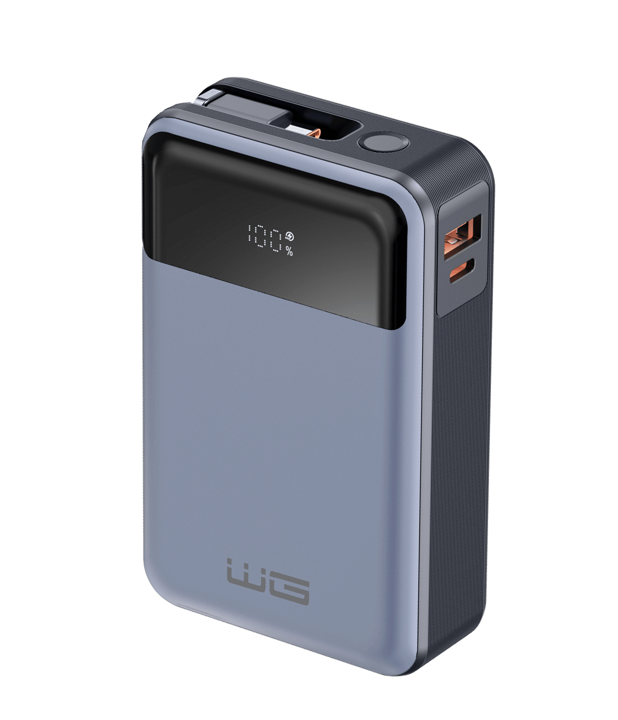 WG - Power Bank 20000 mAh, USB-C PD 65W, černá