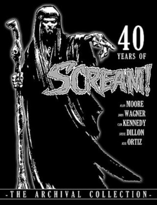 40 Years of Scream! - John Wagner, Alan Moore, Alan Grant, Simon Furman, Gerry Finley-Day