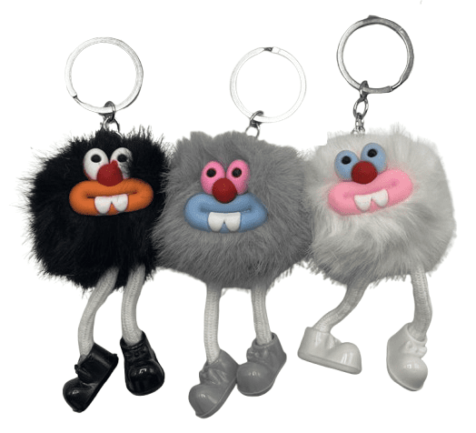 pkstar.cz Plyšová klíčenka - úsměv - 5 cm - PK131-31