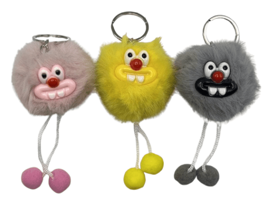 pkstar.cz Plyšová klíčenka - úsměv - 5 cm - PK131-30