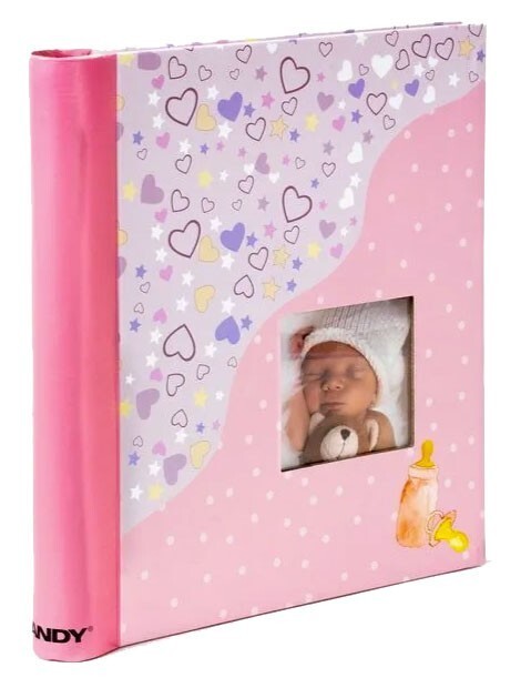 Fandy Fotoalbum samolepicí  Tiny 2  růžové  236073 2