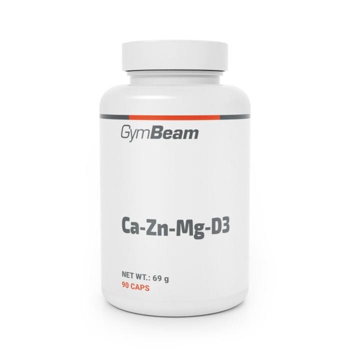 GymBeam Ca-Zn-Mg-D3 90 kaps.