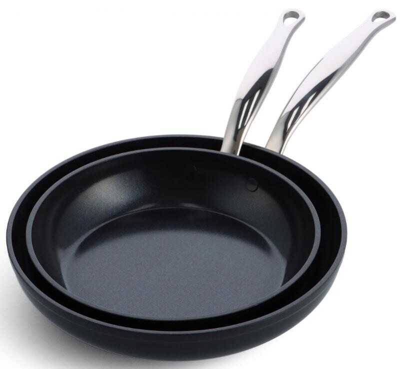 GreenPan GreenPan BARCELONA PRO 2 dílná sada pánví 24 + 28 cm, černá CC005336-001