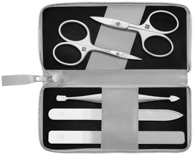 Zwilling Premium manikúra AppleSkin, 5 ks (2x nůžky), šedá 97003-005-0