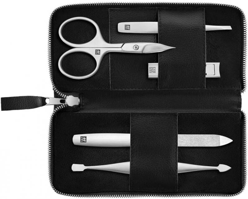Zwilling Premium manikúra AppleSkin, 5 ks (nůžky, štípátko), černá 97016-004-0