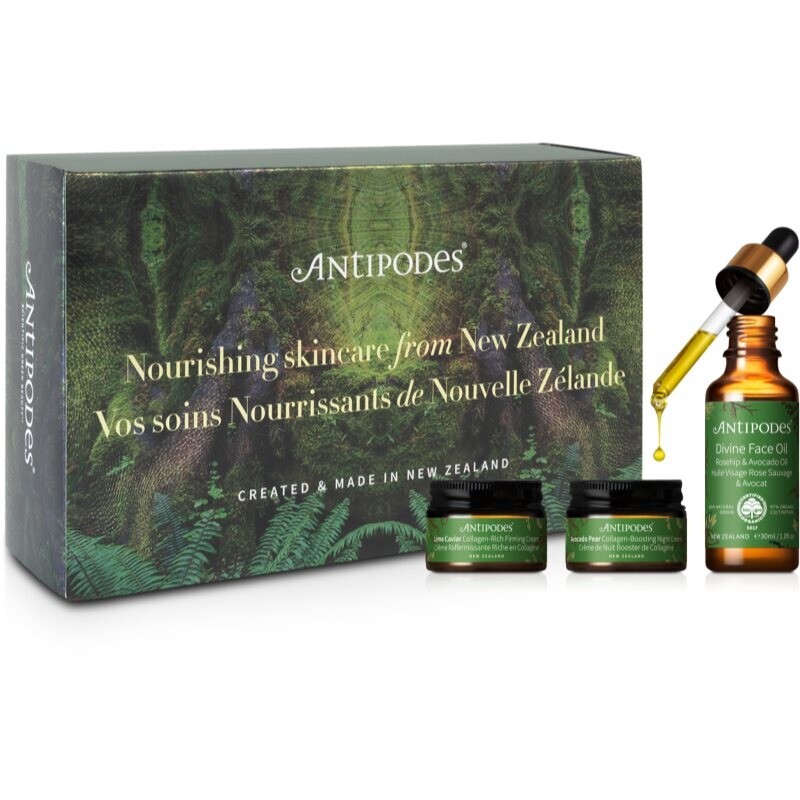 Antipodes Christmas Set Nourishing Skincare vánoční dárková sada s vyživujícím účinkem