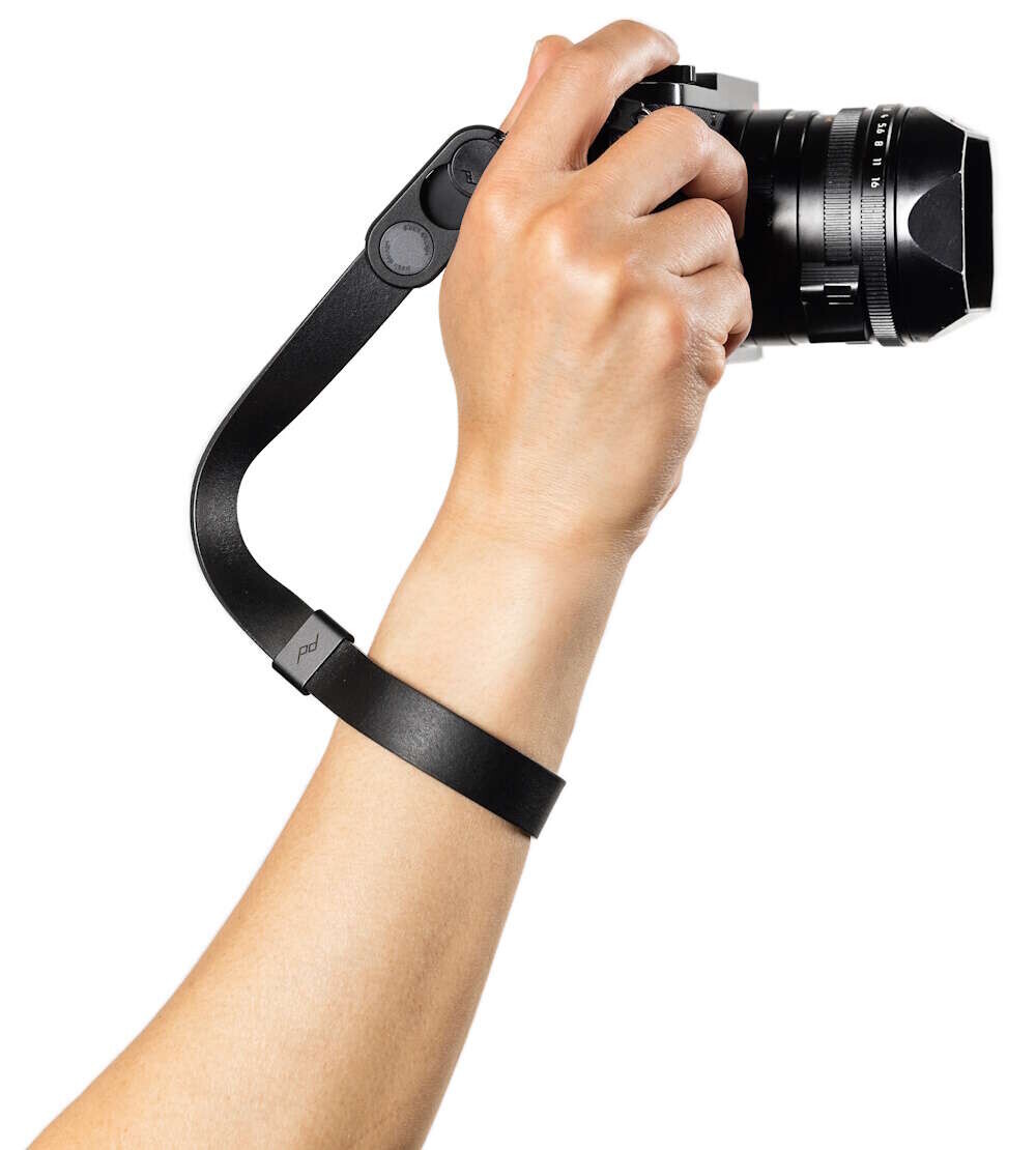 Peak Design Cuff Leather černý LRS-WR-BK-1