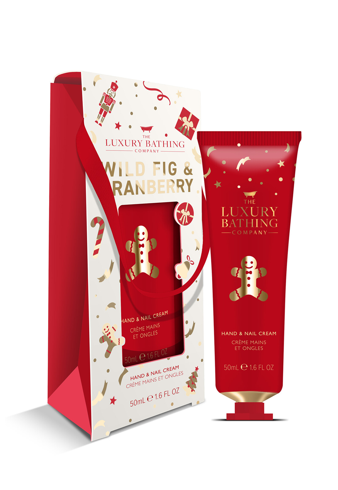 The Luxury Bathing Company Krém na ruce Fík & Brusinka (Hand & Nail Cream) 50 ml