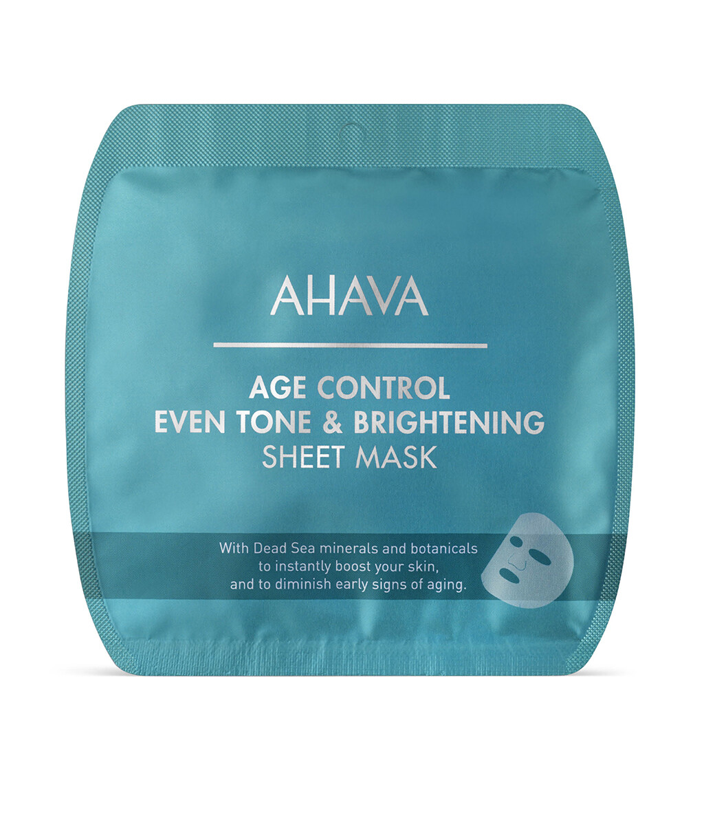 AHAVA Rozjasňující pleťová maska Age Control (Even Tone & Brightening Sheet Mask) 17 g