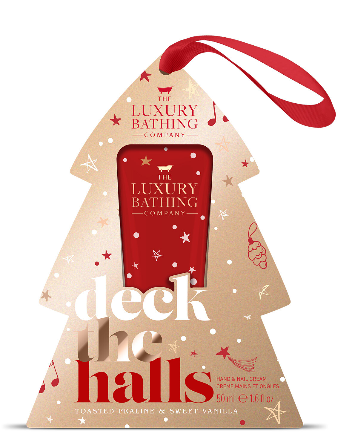 The Luxury Bathing Company Krém na ruce Pralinka & Vanilka (Hand & Nail Cream) 50 ml