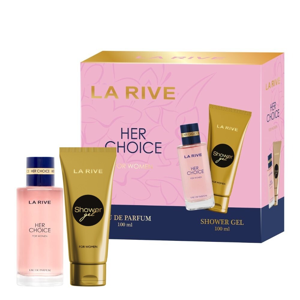 La Rive Her Choice - EDP 100 ml + sprchový gel 100 ml