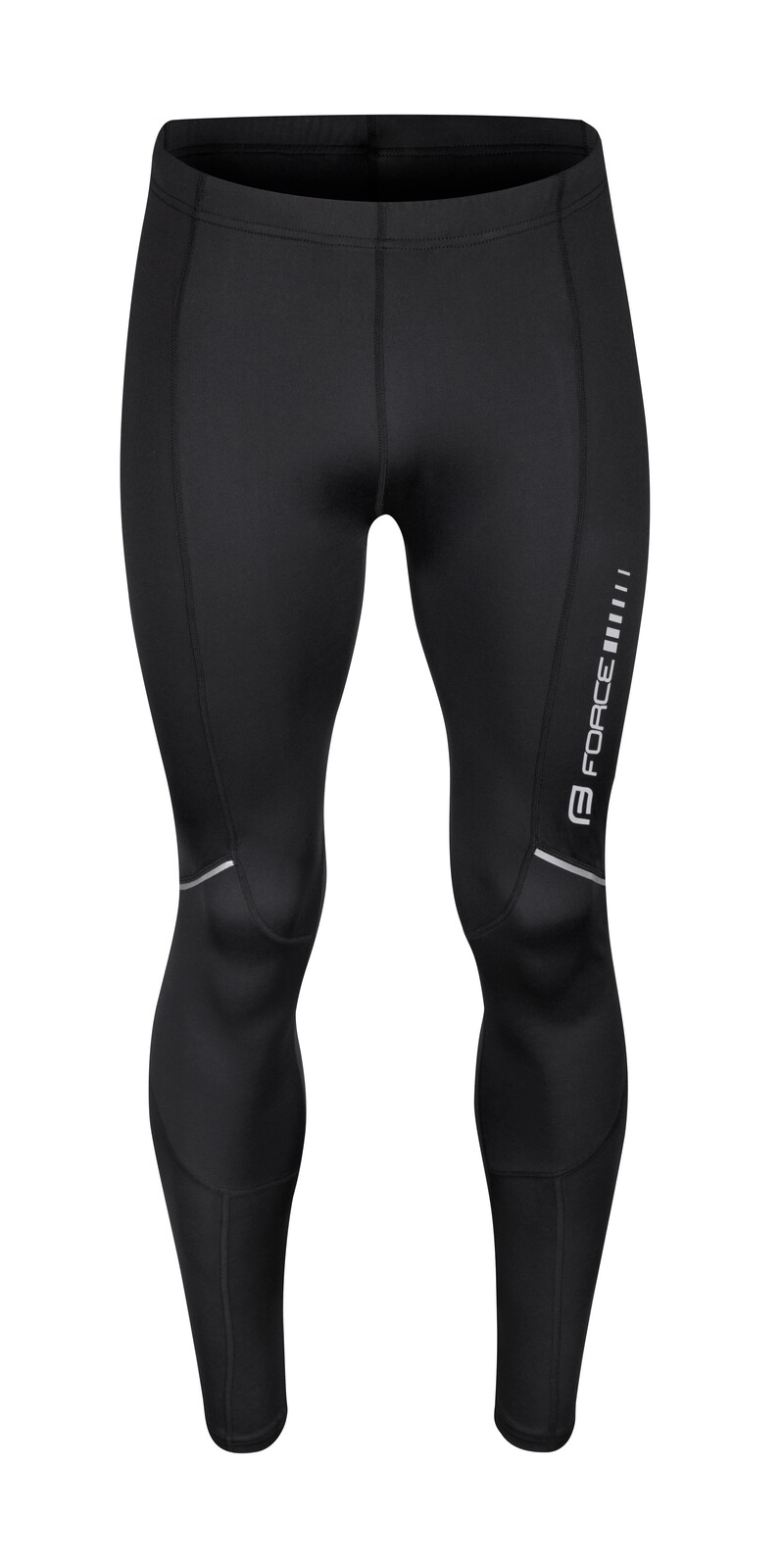 kalhoty FORCE Z68 do pasu bez vložky, černé - vel. M