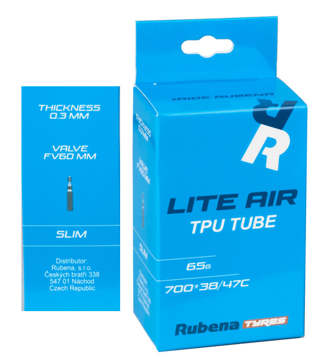 Duše RUBENA TPU 700x38-47C FV 60mm v krabičce
