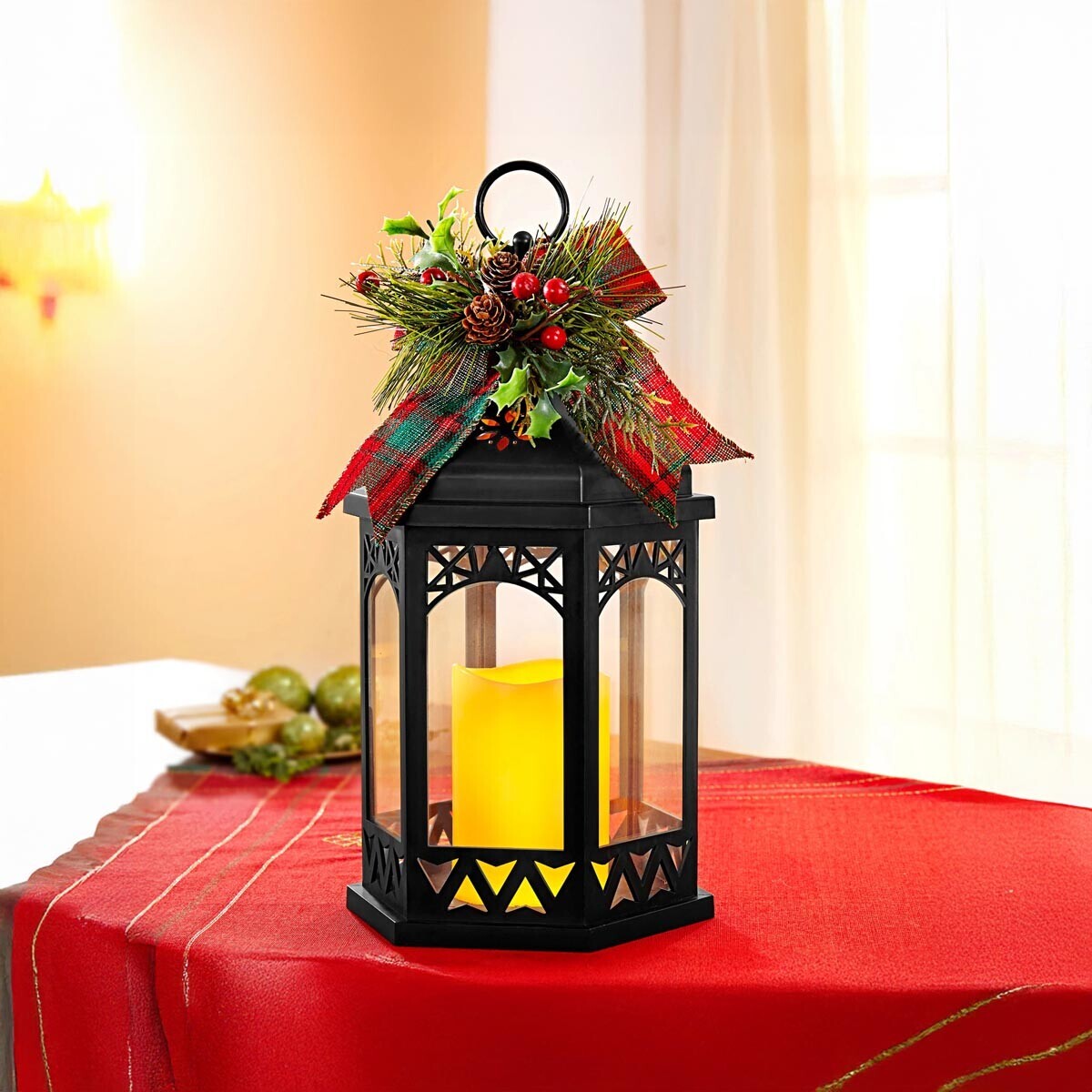 Die moderne Hausfrau LED lucerna Vánoční kouzlo