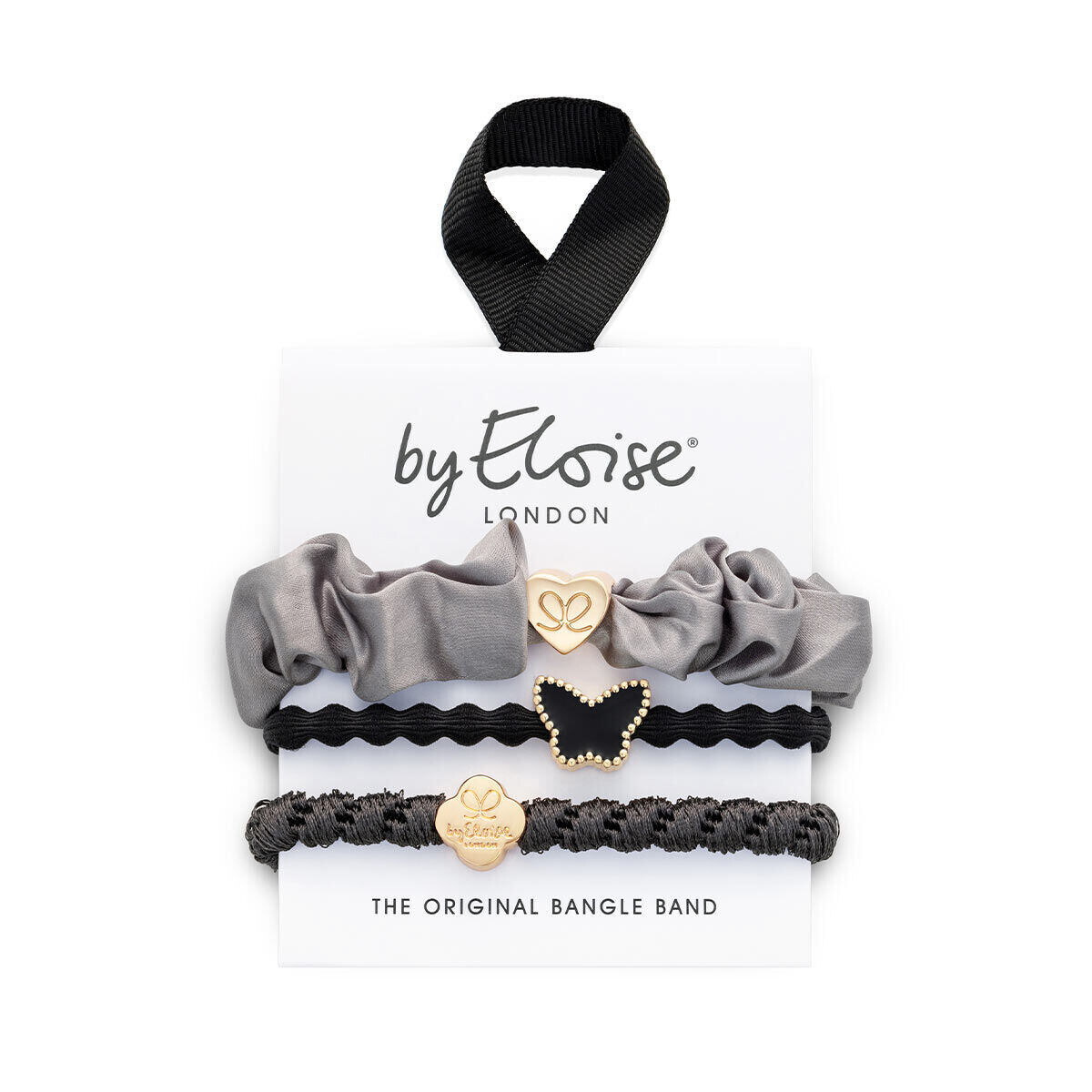 By Eloise London Bangle Set Midnight Flight set gumiček na vlasy pro ženy