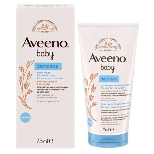 Aveeno baby Dermexa emolienční balzám 75ml