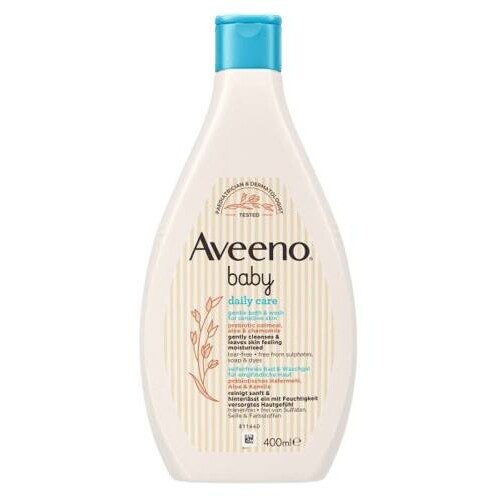 Aveeno baby Daily Care jemná koupel & mycí gel 400ml