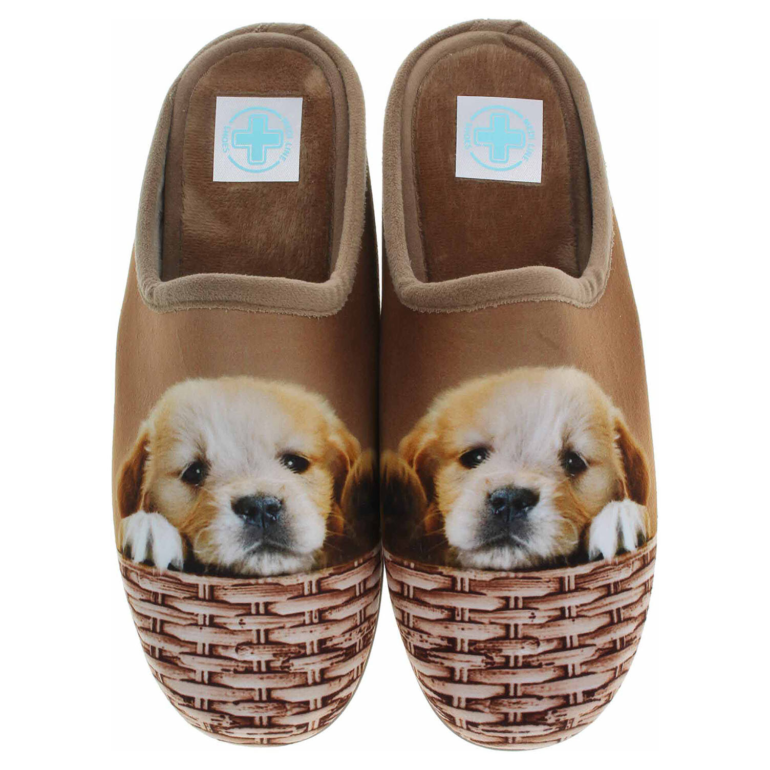 Ecco Dámské domácí pantofle Medi Line 140-025 hnědá 23500784