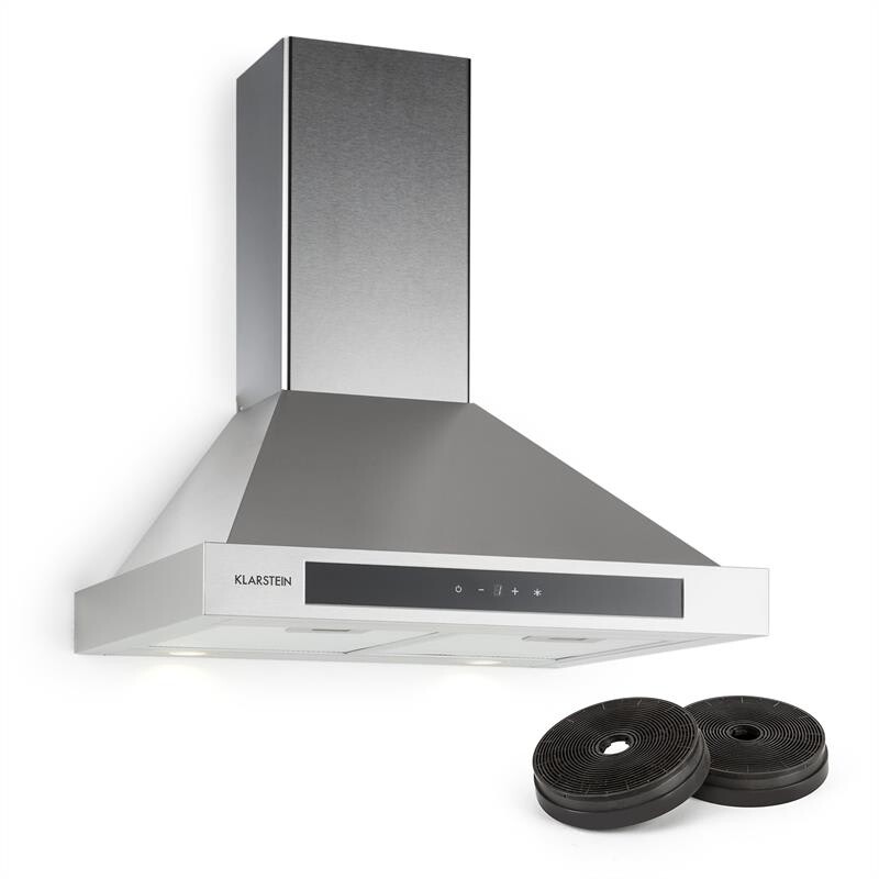 Klarstein Zelda, digestoř, sada na recirkulační provoz, 60 cm, 620 m³/h , filtr s aktivním uhlím