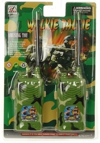 Vysílačka na baterie (9V není součástí balení)