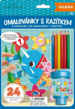 Omalovánky s razítkem CONCORDE - Oceán