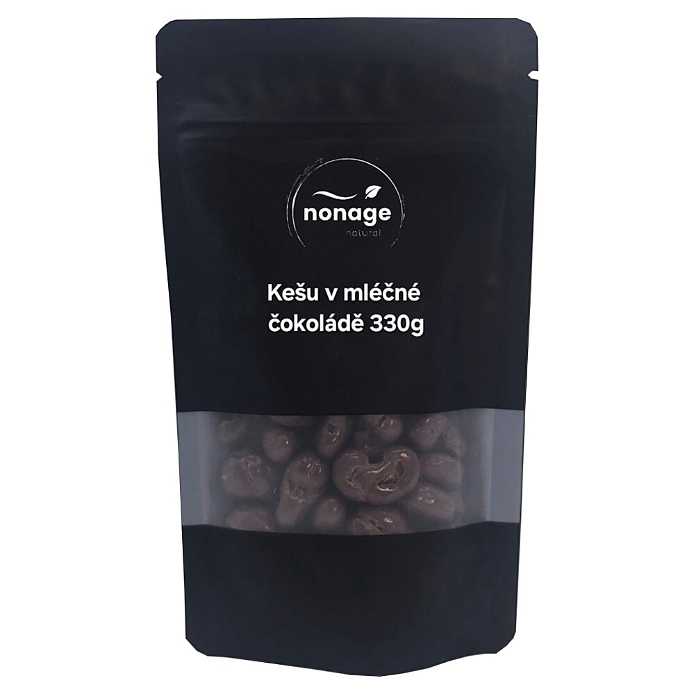 NONAGE Kešu v mléčné čokoládě 330 g