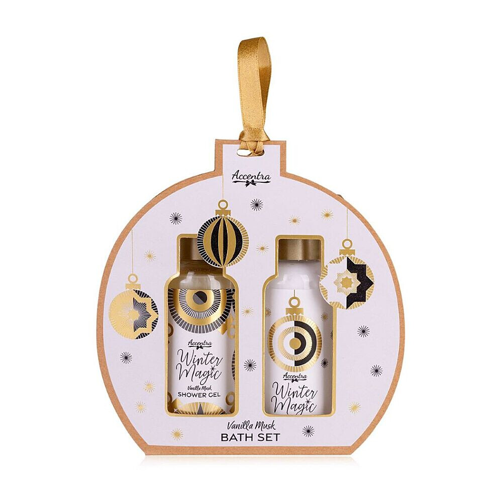 ACCENTRA Koupelový set Winter Magic Dárkové balení 2 kusy