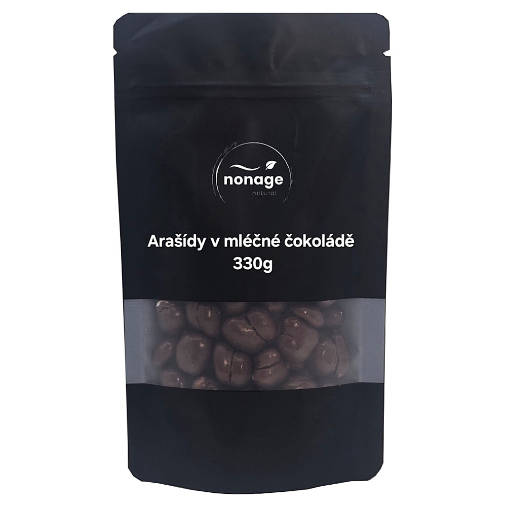 NONAGE Arašídy v mléčné čokoládě 330 g