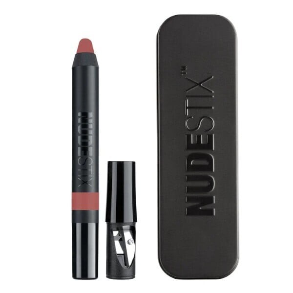 Dlouhotrvající matná rtěnka a tužka na rty (Magnetic Matte Lip Color) Nudestix / Odstín: Vino