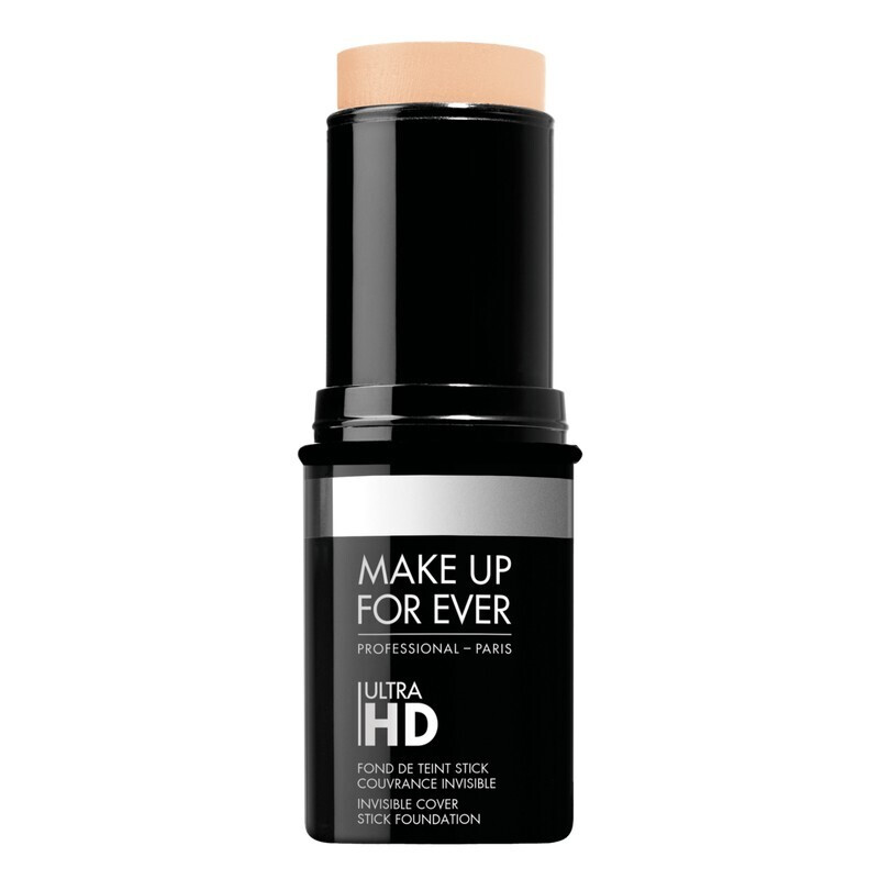 Make-up v tyčince Ultra HD (Invisible Cover Stick Foundation) Make Up For Ever / Odstín: Y375 Golden Sand - 12,5 g