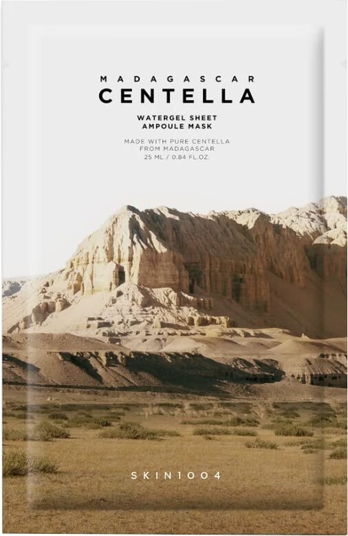 Skin1004 Madagascar Centella hloubkově regenerační maska Watergel Sheet Ampoule Mask 5 x 25 ml