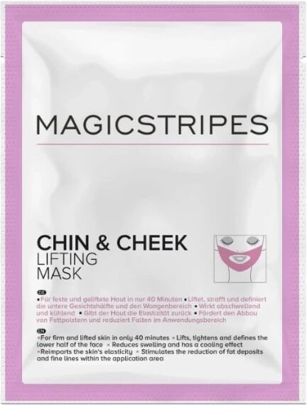 Liftingová maska na bradu a tváře (Chin & Cheek Lifting Mask) MAGICSTRIPES / Varianta: 1 ks - 1 ks
