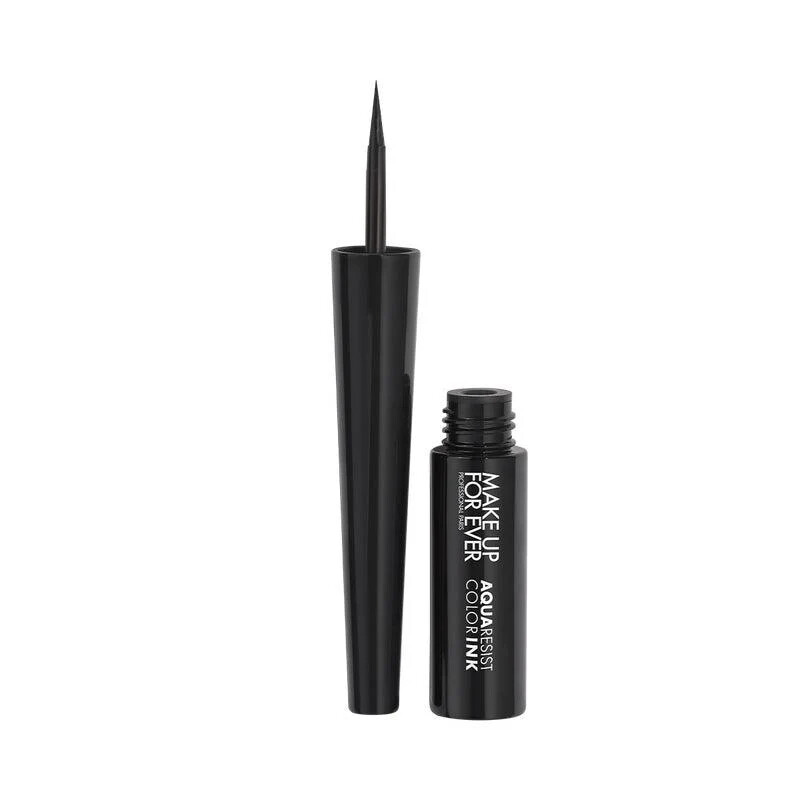 Tekuté oční linky Aqua Resist Color Ink (Eyeliner) Make Up For Ever / Odstín: 04 Matte Plum - 2 ml