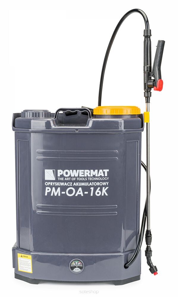 POWERMAT AKU postřikovač 8Ah 16L 4,5Bar PM-OA-16K - vystavený kus