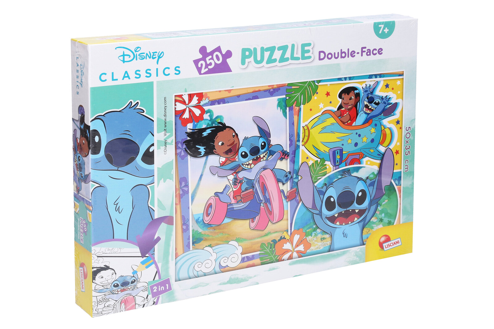 Lilo & Stitch Puzzle oboustranné 50x35cm 250 dílků