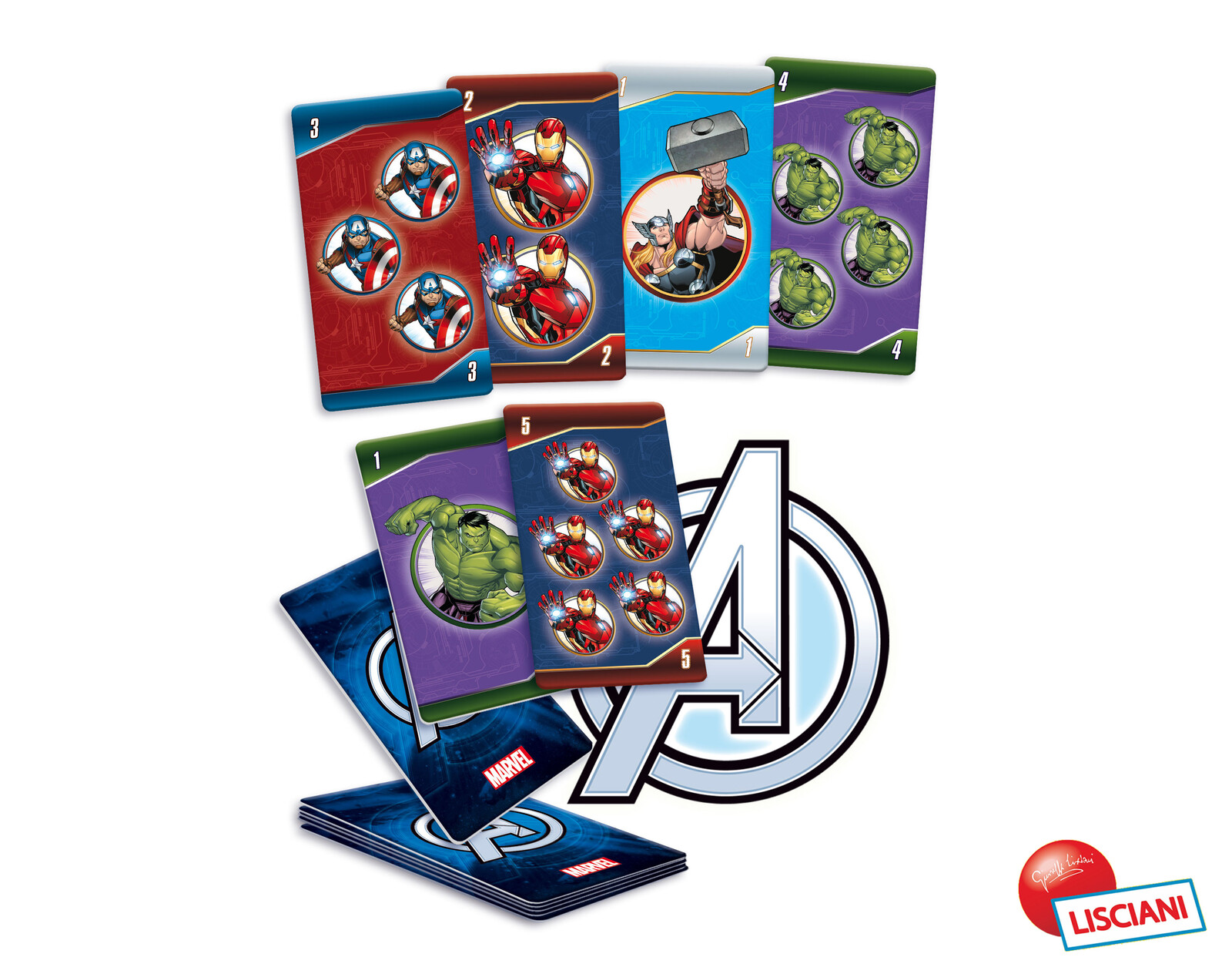 Marvel AVENGERS karetní hry 10v1