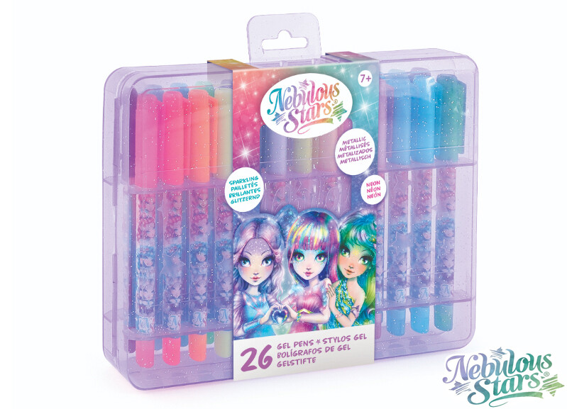 Nebulous Stars Gelová pera set 26 ks