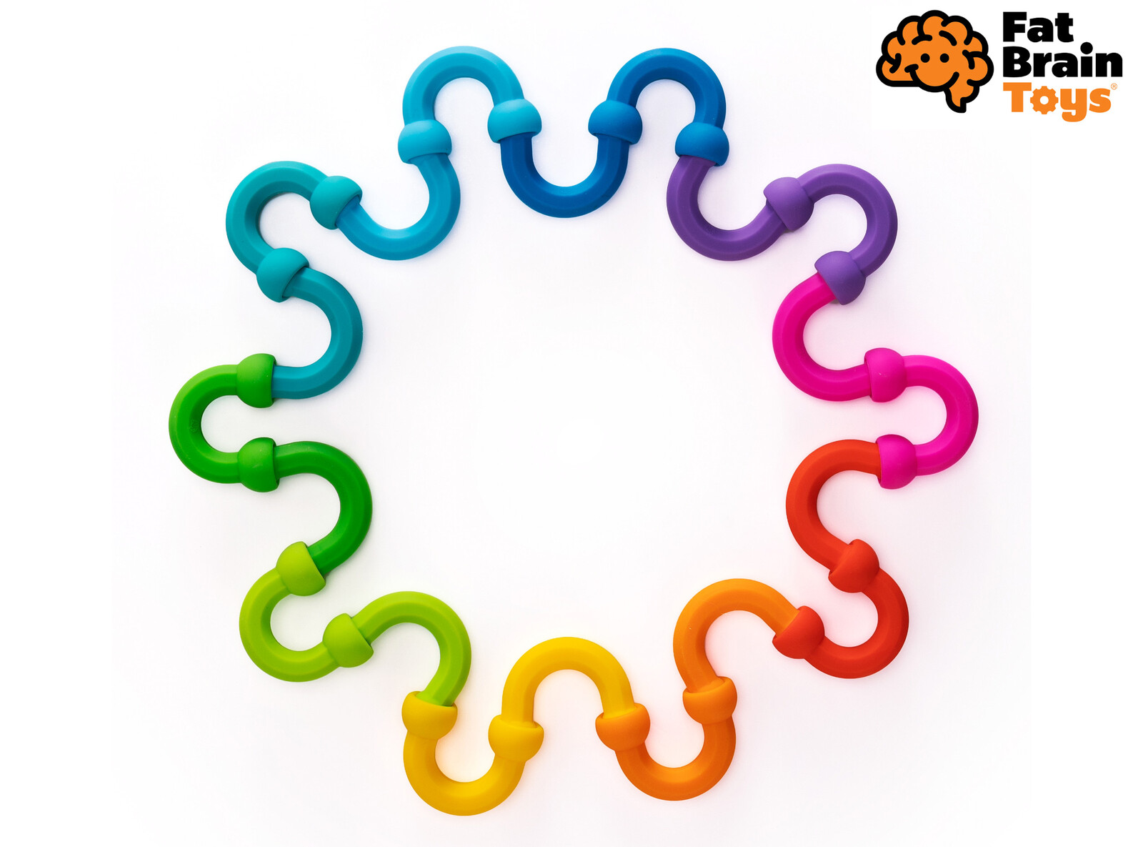 Fat Brain PLIP LINKS silikonové spojovací účka 20 ks