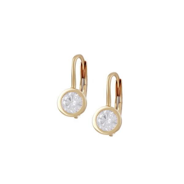 Náušnice se syntetickými kameny 236-087-000105 1.65g