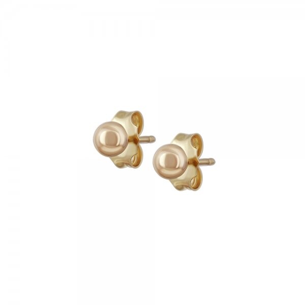 Náušnice bez kamenů 231-087-001179 0.90g