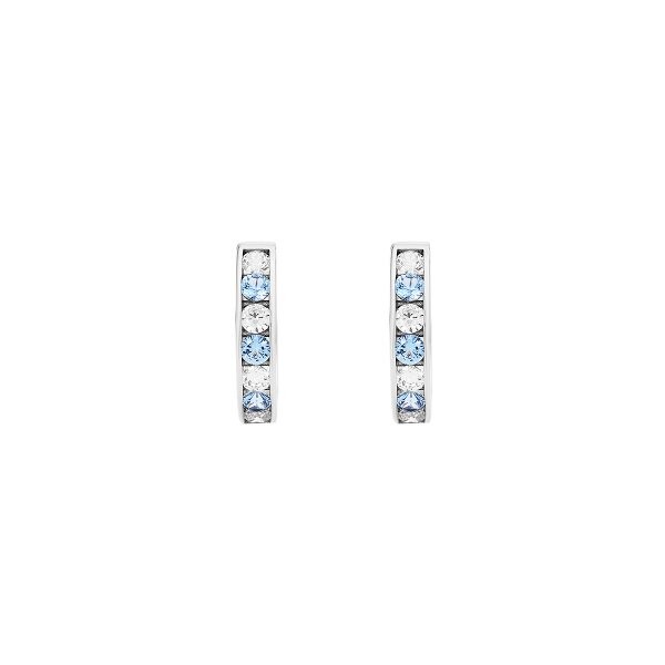 Náušnice se syntetickými kameny 336-087-001922 1.90g