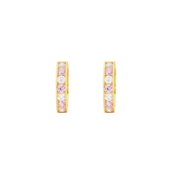 Náušnice se syntetickými kameny 236-087-002220 1.95g