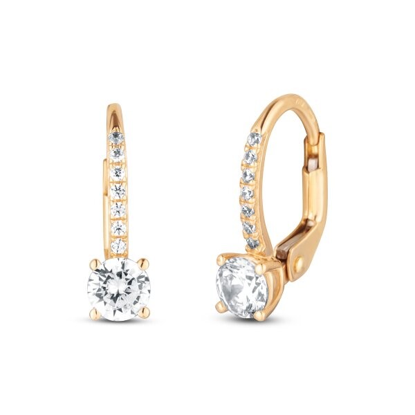 Náušnice se syntetickými kameny 236-087-002320 1.80g